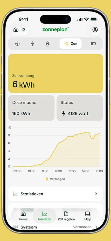 Tibber app screenshot