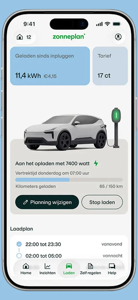 Tibber app screenshot