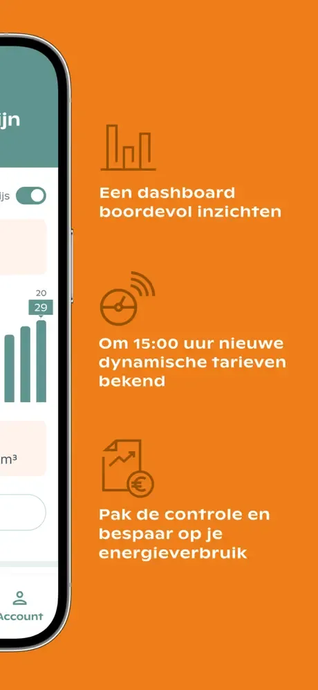 EnergyZero app screenshot