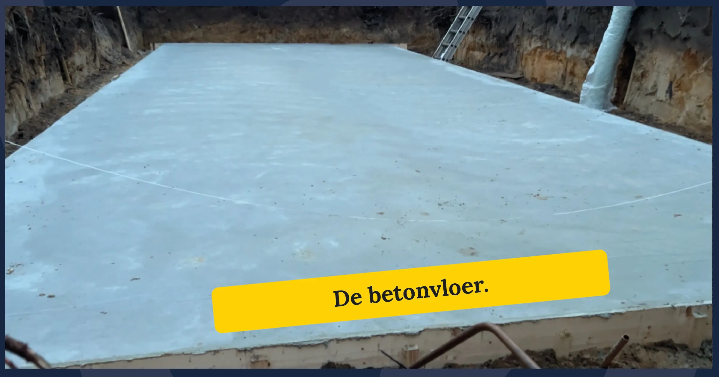 2 zwembad tuin betonvloer fundament 