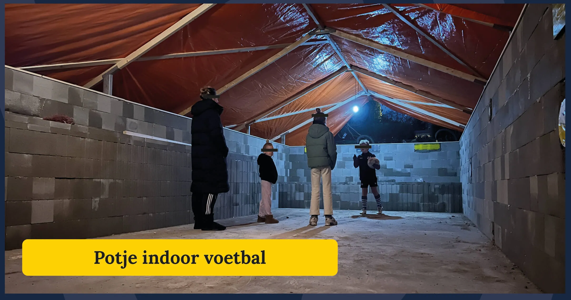 6 avond voetballen in zwembad 