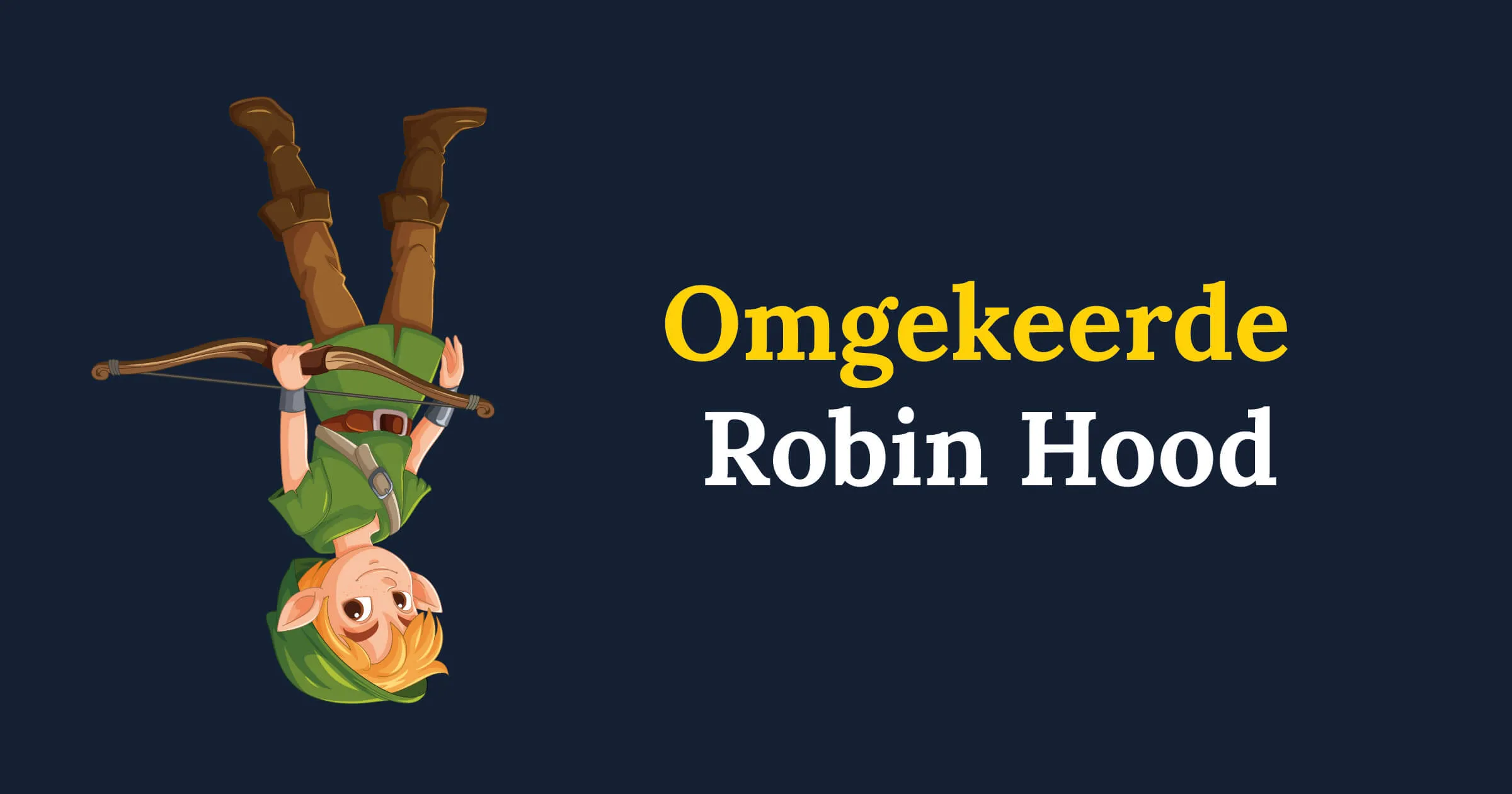 omgekeerde robin hood salderingsregeling 